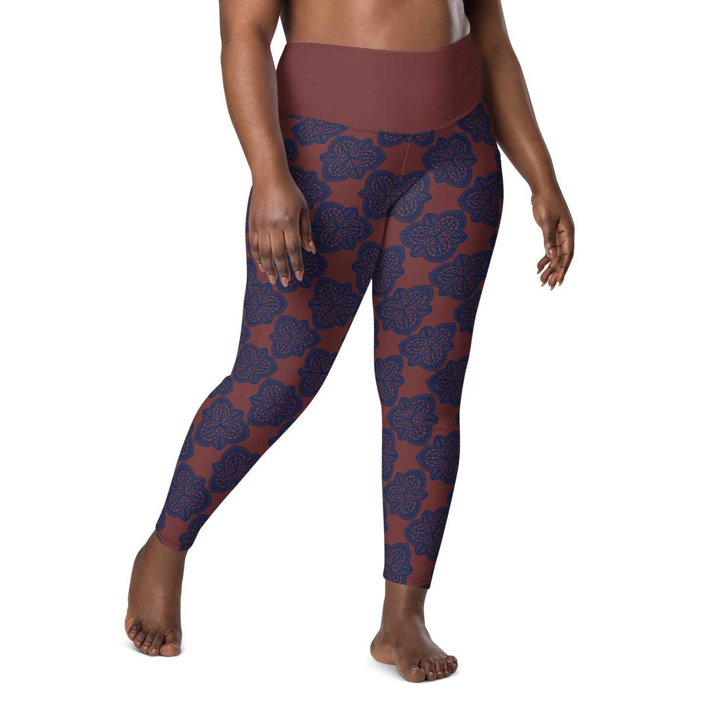 Joyful Sounds of Om Leggings with Pockets