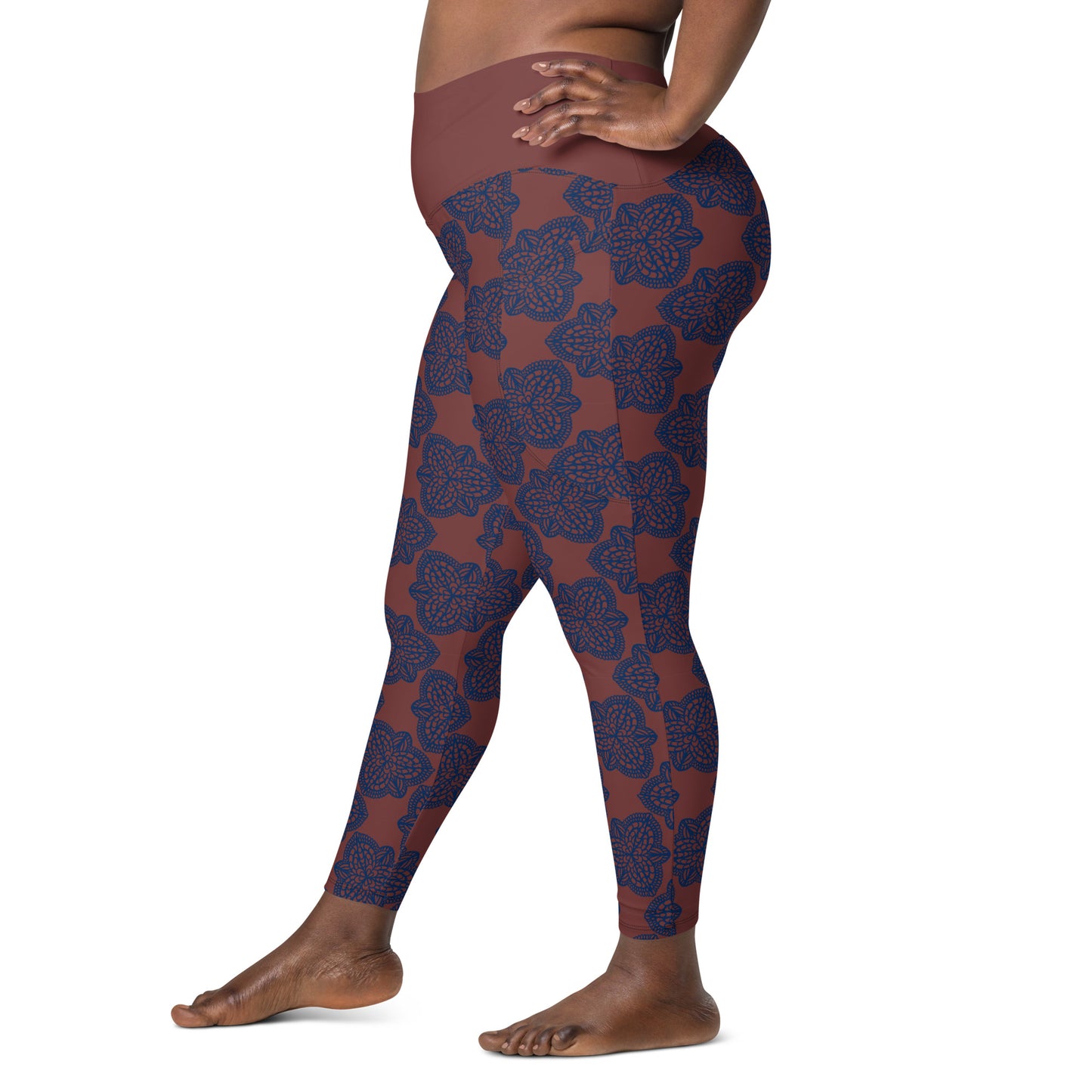 Joyful Sounds of Om Leggings with Pockets