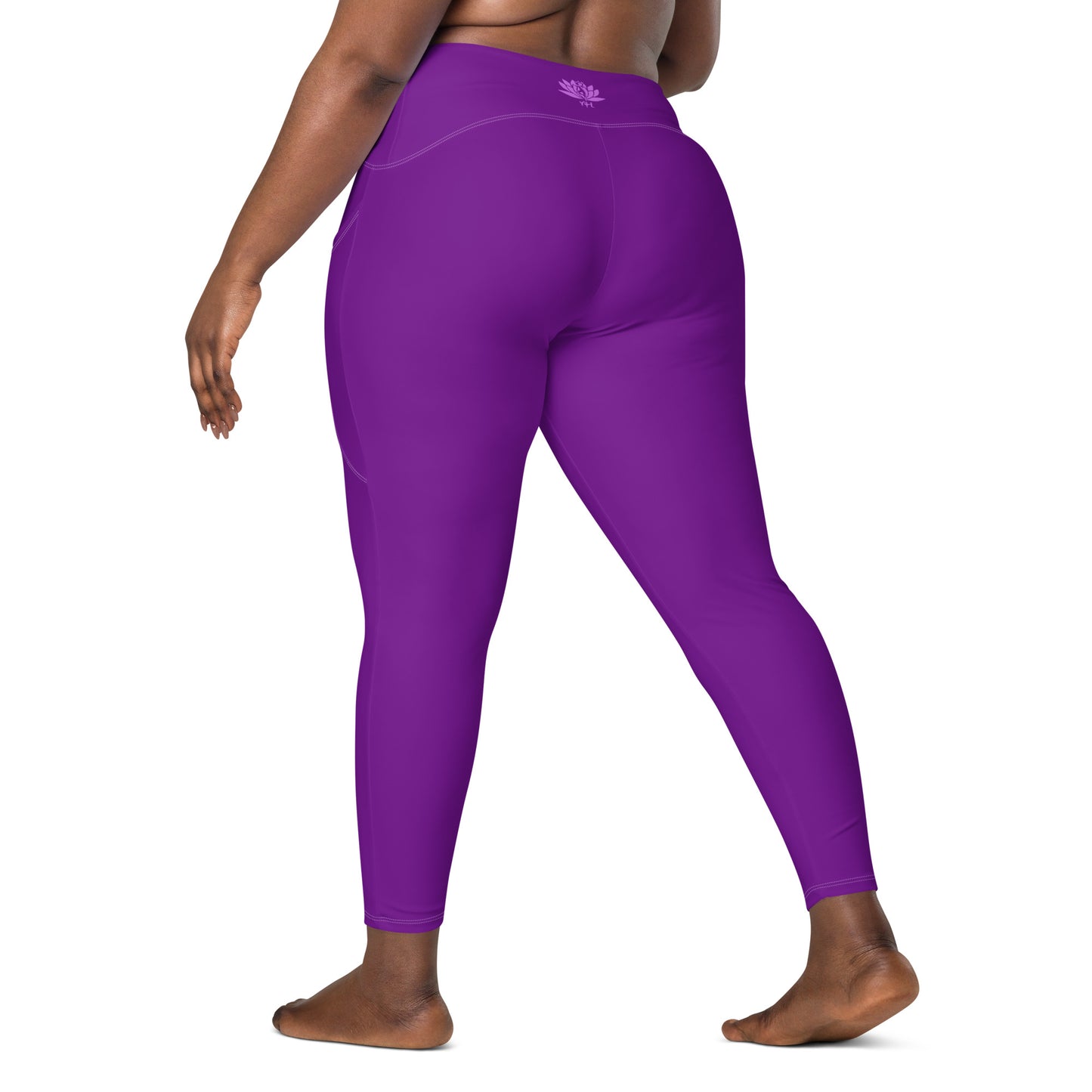 Y4L Purple Leggings with Pockets