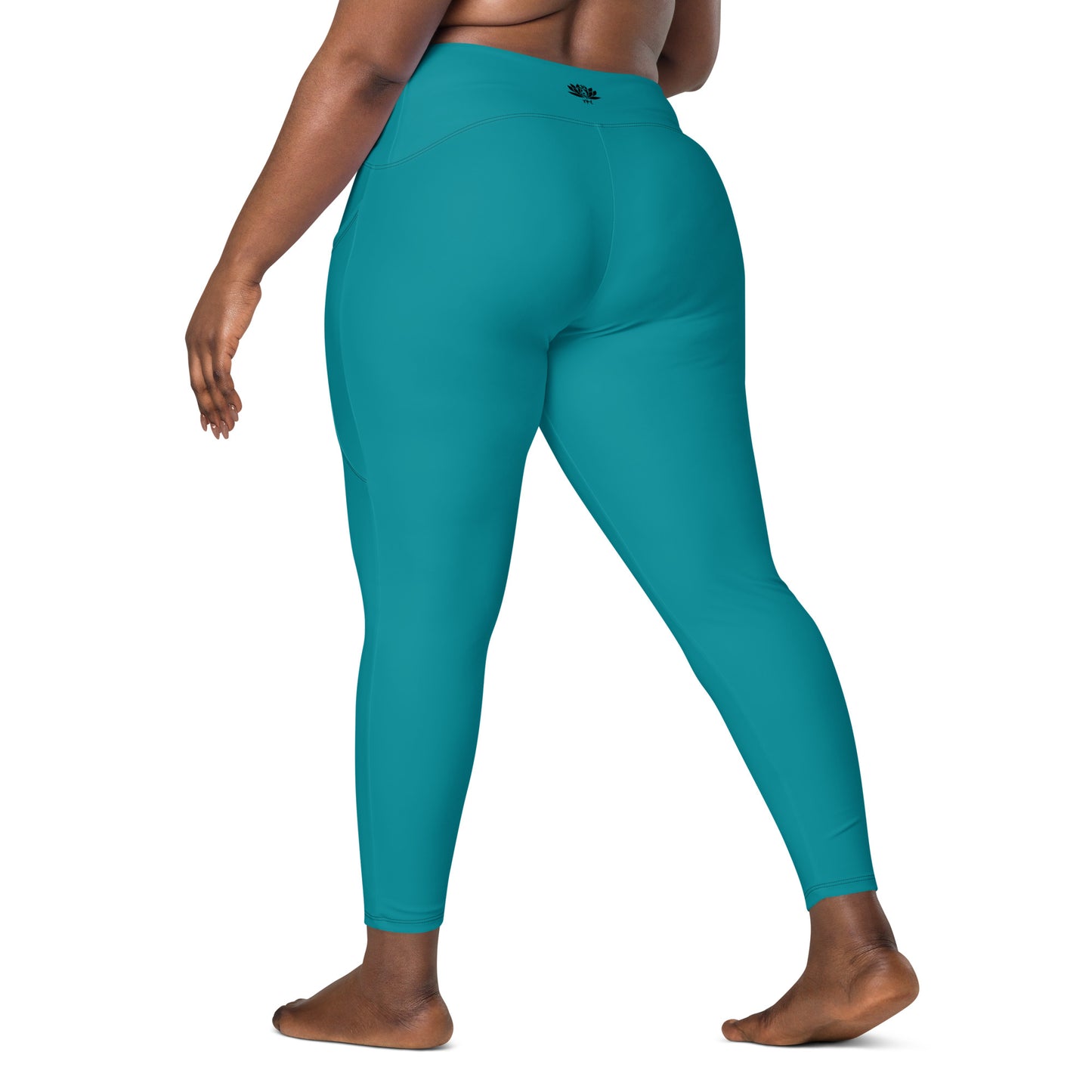 Y4L Teal Leggings with Pockets