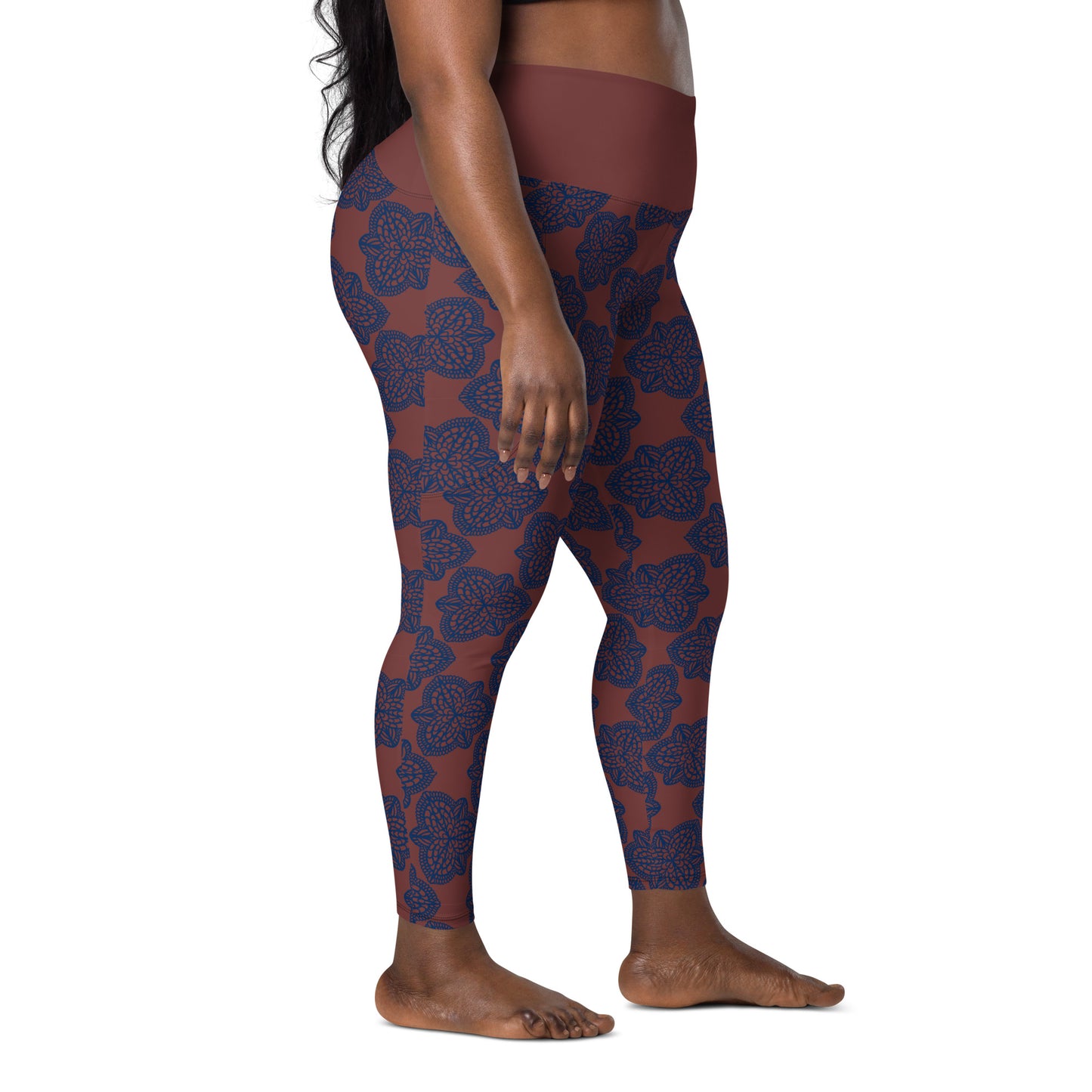 Joyful Sounds of Om Leggings with Pockets