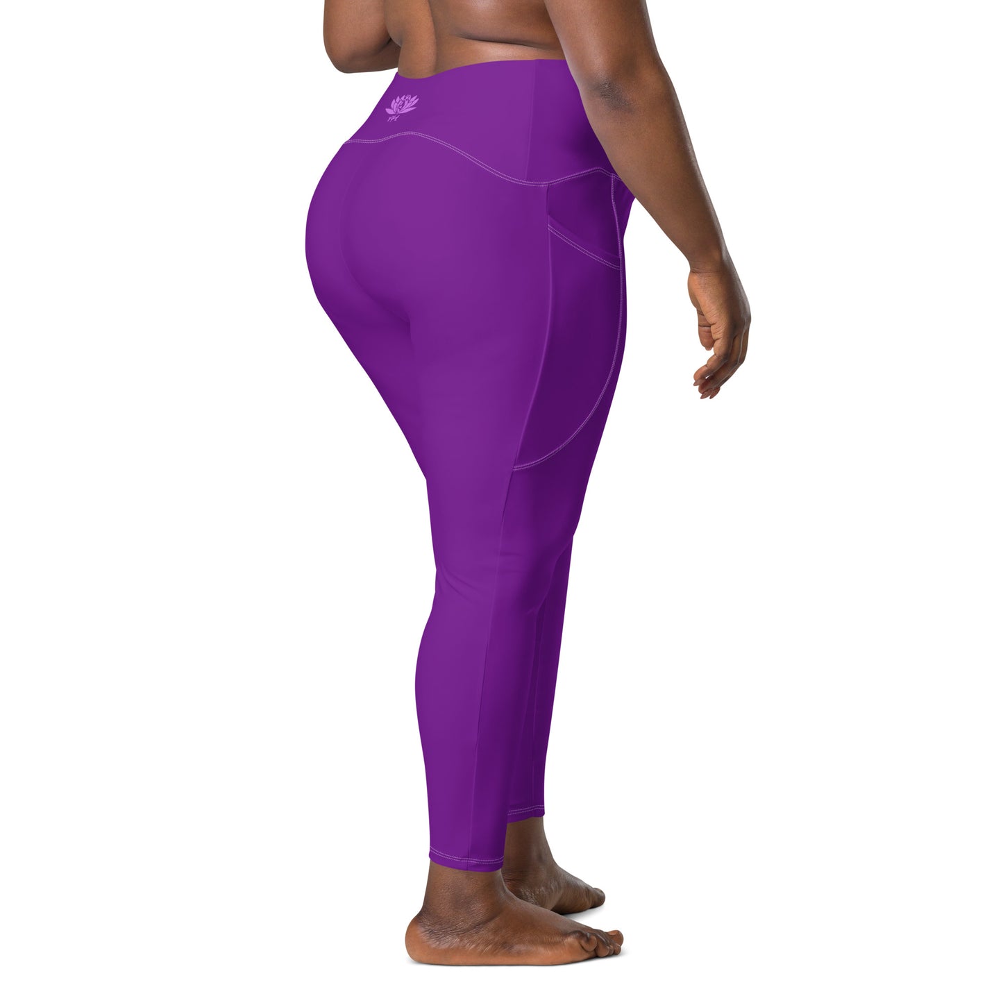 Y4L Purple Leggings with Pockets