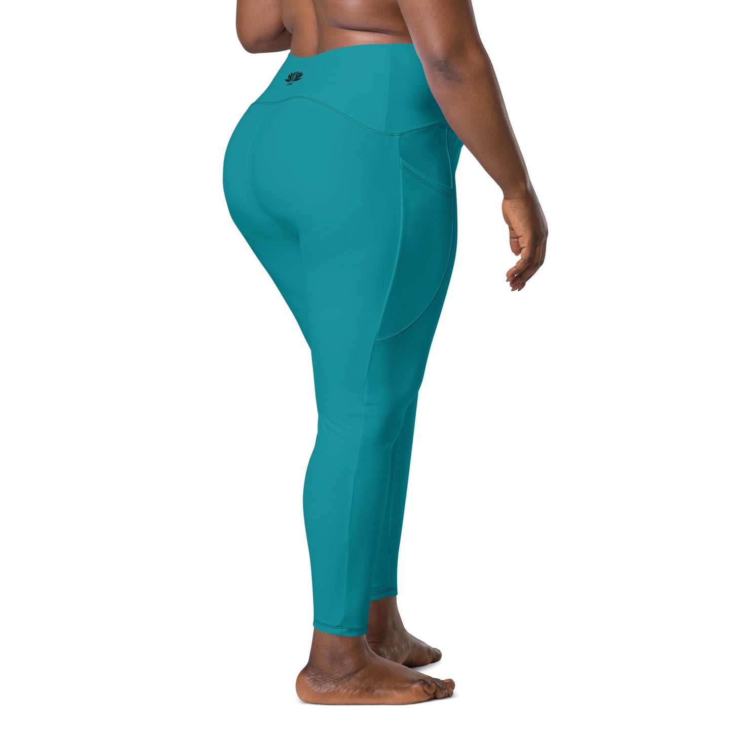 Y4L Teal Leggings with Pockets