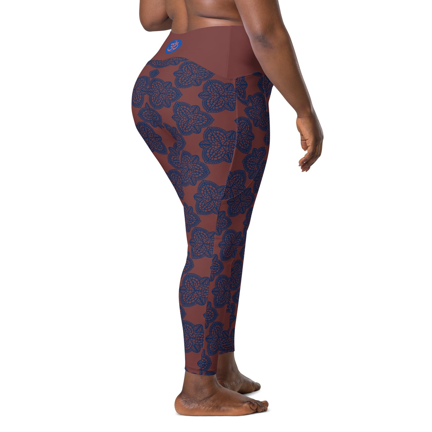 Joyful Sounds of Om Leggings with Pockets